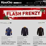 KooGa V8 Supercar Jackets Were $180 Now $70 with Free Beanie Today Only!
