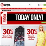 Target 1day Super SALE - HUGE SAVINGS for The Clothing for Whole Family, Toys & Entertainment