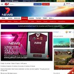 Win a Signed and Framed 100th Origin Game QLD Jersey