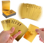56% off 24K Gold Foil Poker Playing Cards $3.98 USD Free Shipping TWO DAYS ONLY @ LighTake