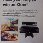 Win an XBOX One by Playing Asphalt 8: Airborne at Participating HP Retail Kiosks [NSW] [Others?]