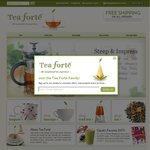 Tea Forte 25% off Sitewide
