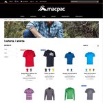 Macpac Tees $10 (Men/Women) RRP $39.99 Free Shipping (See Description) [ONLINE ONLY]