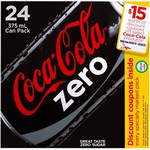 Coke 375mL Cans - (24 pack) & Other Varities - 2 for $32 (Was $29.48 Each) @Coles
