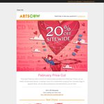 ArtsCow 20% off Sitewide + Free Shipping