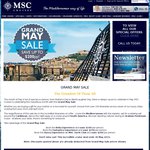 7 Night MSC Mediterranean Cruise $259 Twin Share ($37/Night) - Feb 2016 Departures