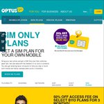 $10/Month for First 3 Months on $40 Sim Only Plan @ Optus (Must Have Optus Broadband)