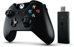 Xbox One Controller Wireless with Wireless USB Adapter for Windows [NG6-00005] - $69 Free Shipping @ Shopping Express