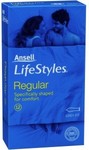 FREE Ansell Lifestyles Condoms Regular 12 Pack or Others (Using $5 Free Membership Signup Voucher) @ Discount Drug Stores