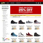 Eastbay - Extra 25% off Selected Sale Items