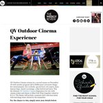 Win a QV Outdoor Cinema Experience for Two with Cinema Tickets and Dinner at Meat Fish Wine from The Weekly Review (VIC)