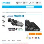 4 x ANNKE 720P HD Security Cameras Bullet Cameras - $116.70 AUD ( RRP $152.95) Shipped @ Annkestore 