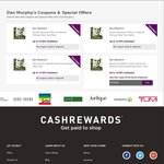 Cashrewards: Double Cash Back (up to 10%) on Selected Items at Dan Murphy's (Chinese New Year Special)