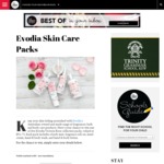 Win 1 of 5 Evodia Victoria Rose Collection Packs Worth $94.75 from The Weekly Review [VIC Only]