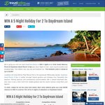 Win a 5N Escape To Daydream Island for 2 Worth $4,000 from TravelOnline