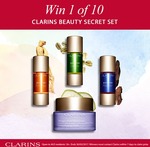 Win 1 of 10 Clarins Beauty Secret Sets Worth $230 from Clarins