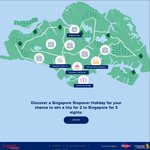 Win a Trip for 2 to Singapore (Includes Flights, Accommodation, Attraction Tickets, Spa/F&B Vouchers) from Singapore Airlines