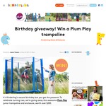 Win a Plum Play Junior Trampoline With Enclosure Worth $219.95 from Kinderling