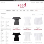 50% off Already Reduced Outlet Prices at Seed Heritage