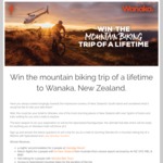 Win a Mountain Biking Trip to Wanaka in NZ for 2 from Wanaka Tourism/Specialized Australia 