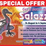 Free Salazzle Pokemon Code @ EB Games