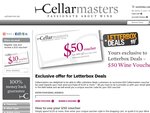 $50 off When You Spend $120 at Cellarmasters