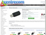 4GB Kingston USB KEY $9 @ Centre Com + Free Shipping