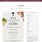 Win a Spring Racing Experience Worth $3,000 from SABA