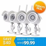 4 Packs Zmodo Outdoor Wireless Camera $94.99 Delivered @ Home Security Solution eBay