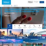 35% off Hilton Hotels & Resorts: Asia Pacific, Book between 7 Nov to 13 Nov 2017 for Stays between 9 Nov 2017 to 31 Dec 2018