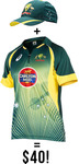 ASICS’s Cricket Australia ODI Top and ODI Cap Special - $40 (Save $114.90) + $15 Shipping @ Jim Kidd Sports