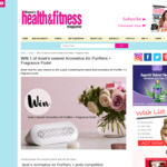 Win a Dusk Pack Containing Aromatica Air Purifier + 2 Fragrance Pods from Women's Health and Fitness/Blitz Publications