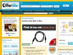 Auxiliary Cable M2M. Use $2.99 OMC to get FREE. Signup with promocode topsecretcode for $5.