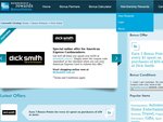 Amex users - Dick Smith -  5 Bonus Points for every $1 of $50+, and $20 off $200 spent online