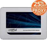 Crucial MX500 500GB SSD $119.25 Delivered (eBay Plus), Samsung 860 EVO 500GB SSD $138 Delivered (eBay Plus) @ PC Byte/SE eBay