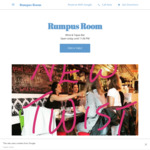 [NSW] Free Pastries and $2.50 Coffees @ Rumpus Room Cafe (Darlinghurst)