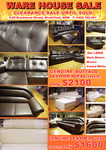 Genuine Buffalo / Leather Sofa from $1600