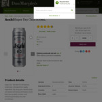 Asahi Super Dry Cans 500mL $63.99 Per Case of 24 @ Dan Murphy's