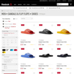 All Reebok (Unisex) Slides & Sandals Now $25 + Shipping @ Reebok