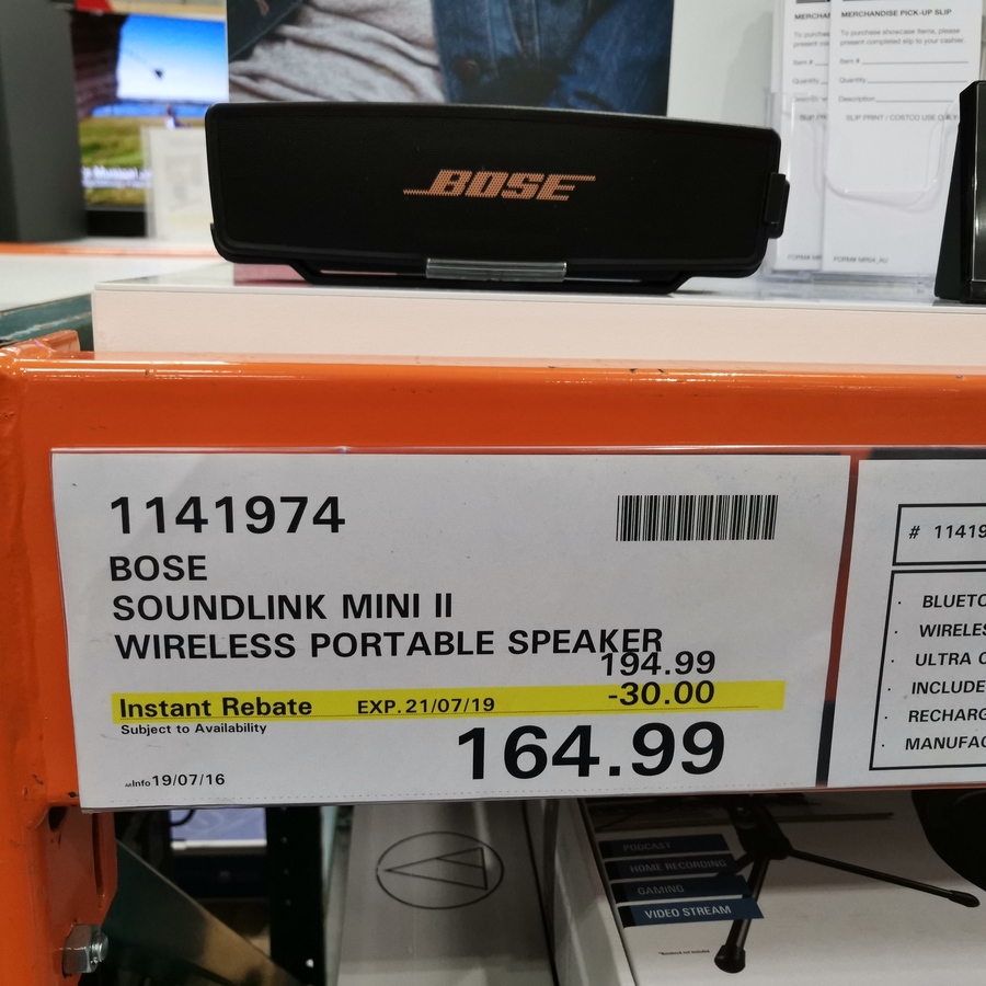 Bose mini hot sale speaker costco