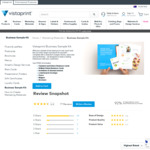 Free Vistaprint Business Sample Kit Delivered (Save $1.10)