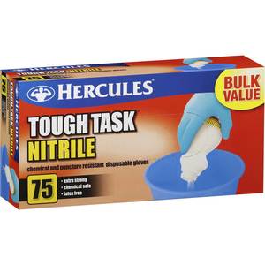 hercules nitrile gloves 75