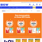 Big w hot sale eshop cards