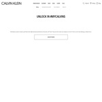 40-50% off Sitewide @ Calvin Klein