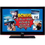 Sitewide Free Shipping All Weekend - 32" Full HD LCD TV + 5 Blu-Ray Movies $399 Delivered