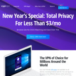 81% off 2-Year VPN Subsciption - USD $60 (~ AUD $91.58) for 2 Years @ Vyprvpn