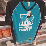 [QLD] BBL Brisbane Heat Adult Mens T-Shirt $8 (Was $25) @ Kmart Burpengary