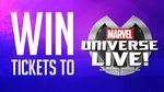 Win 1 of 3 Family Passes to Marvel Universe LIVE! Worth $236 from Seven Network