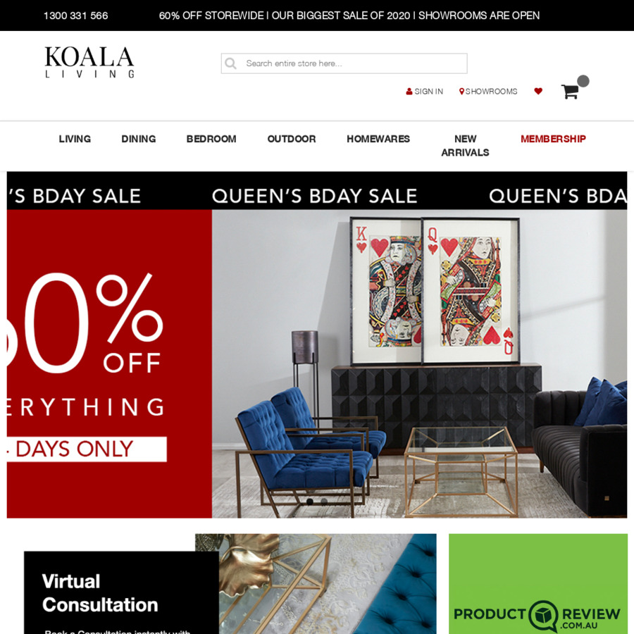 Koala deals living website