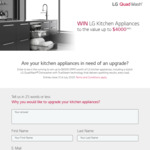 Win $4,000 Worth of Kitchen Appliances from LG
